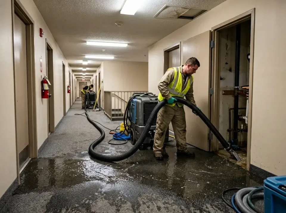 multi-unit-apartment-hallway-f-005 — frequently asked questions, Emergency Burst Pipe Water Extraction & Removal in Davis, CA
